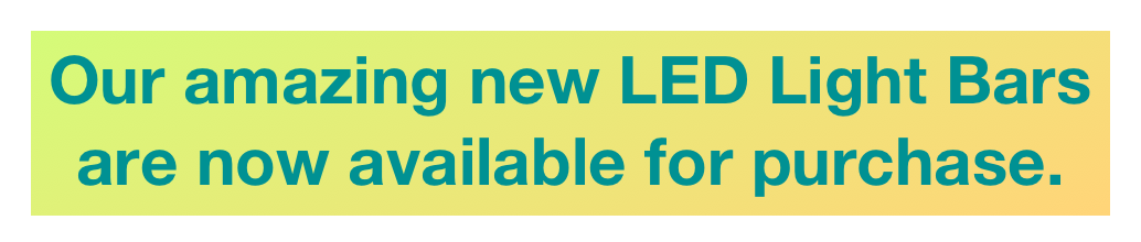 Our amazing new LED Light Bars are now available for purchase.